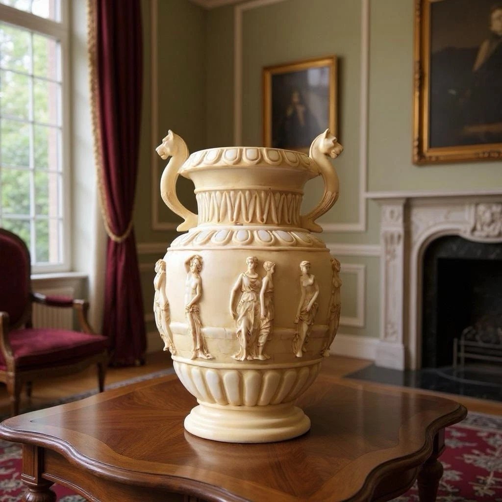🔥Last Day 49% OFF - Indoor Neoclassical Vase Fountain Home Decor - Aegean Accents New(✨Same as in the video)