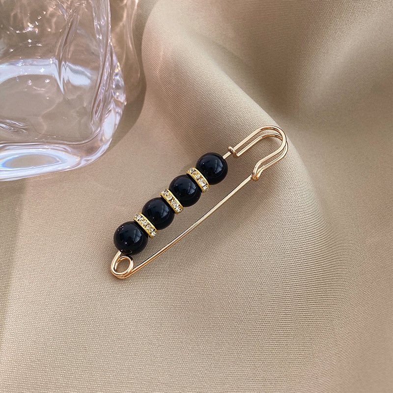 🔥Early Mother‘s Day Sale 50% OFF🔥Fancy Rhinestones Pearls Safety Pin Brooch(👍BUY 3 GET 3 FREE💝)