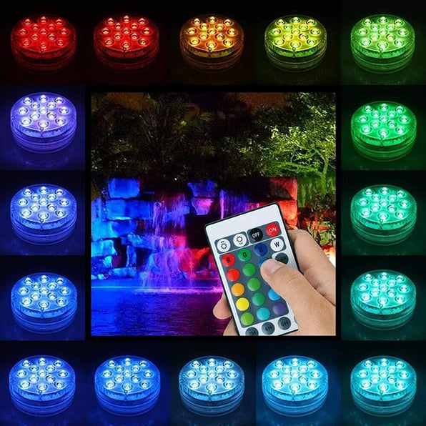 💥LAST DAY SALE 50% OFF💥Submersible LED Pool Lights⚡BUY 10 GET 10 FREE