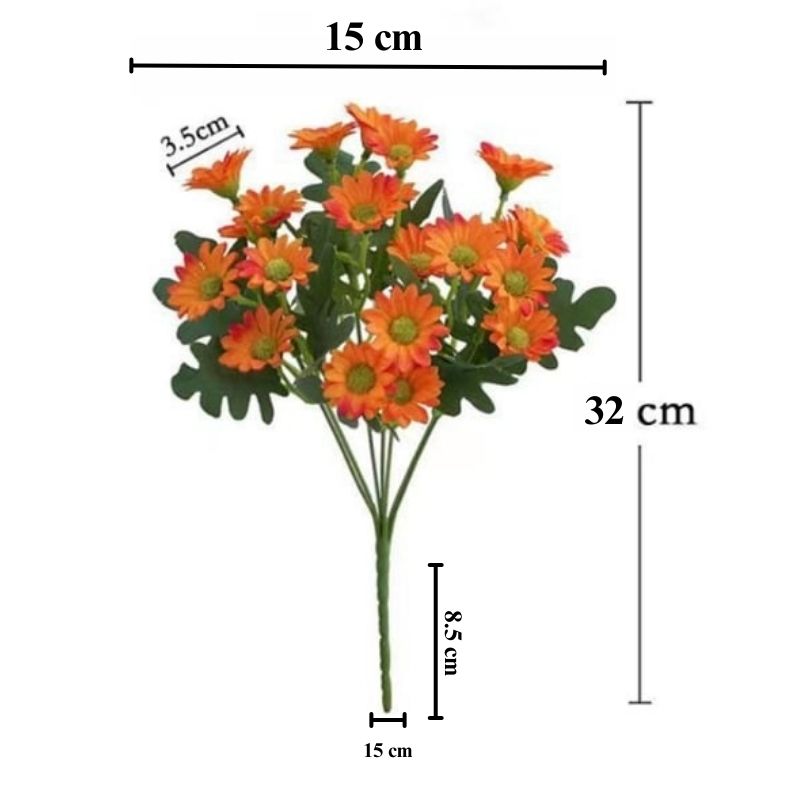 🔥Letzter Tag 49% Rabatt🌻Künstliche Chrysanthemen in Sonnenuntergangsfarben