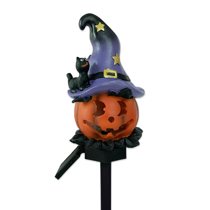 👻LED Solar Lights Stakes Resin Solar Powered Light Halloween Decor(Buy 2 Get Extra 6% Off && Free Shipping🎁)