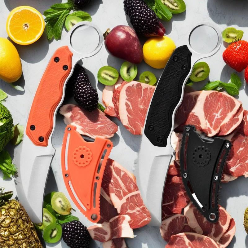 Survival Karambit Knife - Curved Security Belt Knife