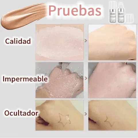 🎁Oferta especial SOLO HOY: compra 1 obtén 1 gratis🎉Base de maquillaje para piel madura que cambia de color