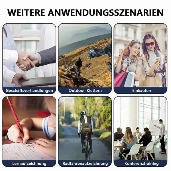 🔥Neue HD 1080P Kamera mit Geräuschreduktion