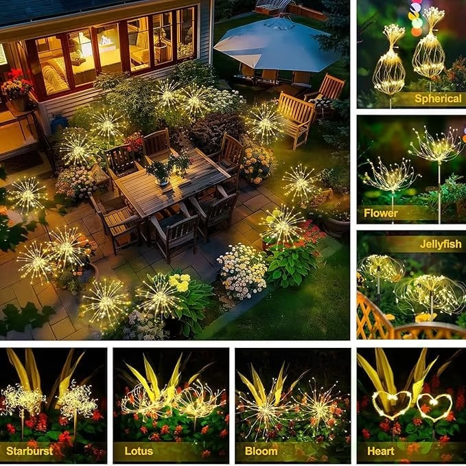 ❤️Last Day 49% OFF - Solar Powered Garden Fairy Lights💥Buy 1 Get 1 Free