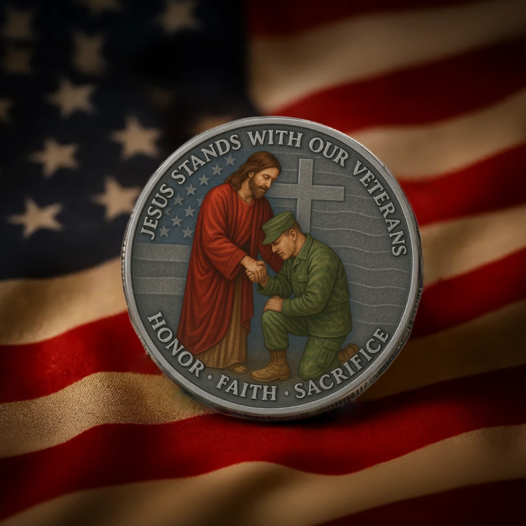 🏆Flash Sale 60% OFF - 🎖️🙏Veteran Prayer Coin