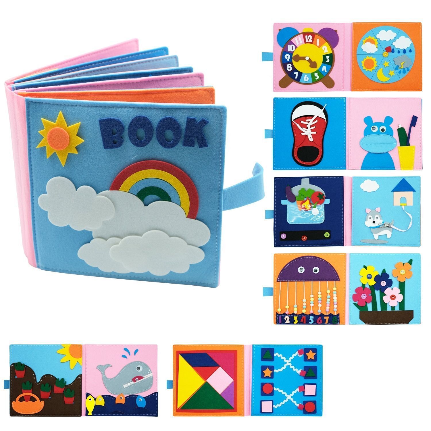 (Last Day Promotion - 50% OFF) Montessori Story Book, BUY 2 FREE SHIPPING