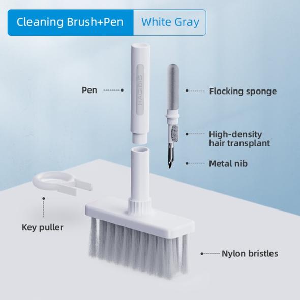 (🌲Early Christmas Sale- 50% OFF) 5-in-1 Multi-Function Keyboard Cleaning Brush Kit - Buy 2 Get 2 Free Now
