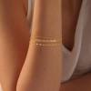 Gold Bracelets for Women, 14K Dainty Gold Plated Stackable Bracelets for Women Trendy Gold Bracelet Stack Set Waterproof Chain Bracelets Paperclip Adjustable Tennis Minimalist Tiny Cute Jewelry