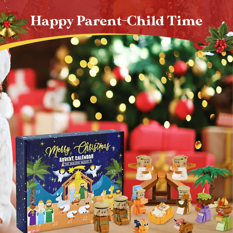 🎁TikTok Last Day Sale - 70% OFF🔥 Nativity Advent Calendar 2025 - 24 Days