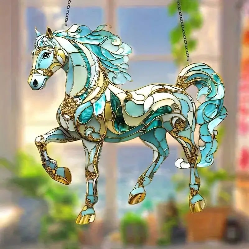 💥LAST DAY SALE 50% OFF💥Galloping Horse Suncatcher Ornament