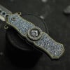 Handcrafted Retro Spinner Pocket Knife – Functional Art in Motion