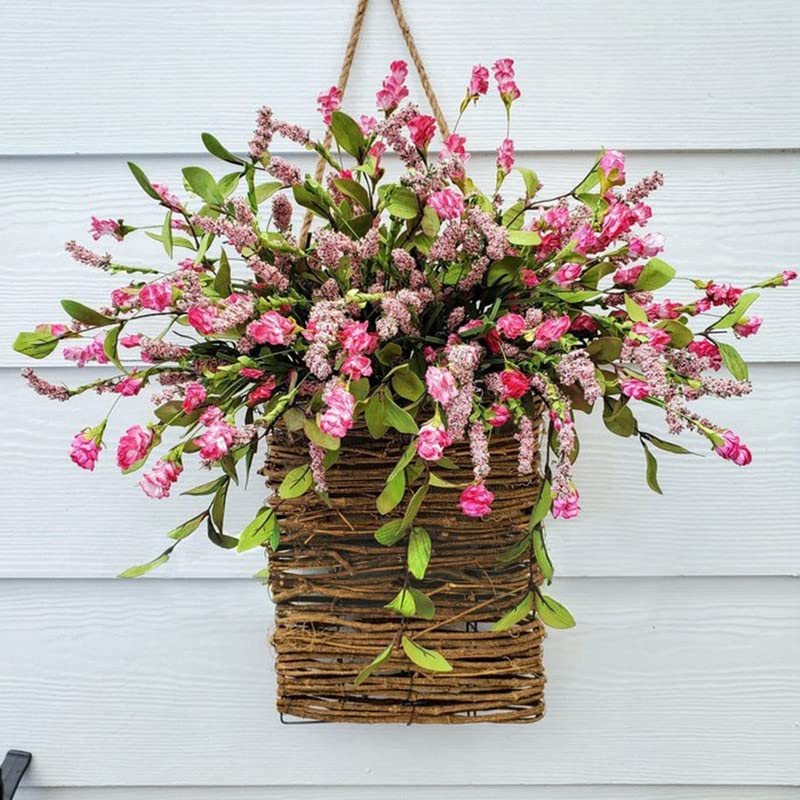 💥LAST DAY SALE 50% OFF💥Cream Hydrangea Door Hanger Basket⚡BUY 2 FREE SHIPPING