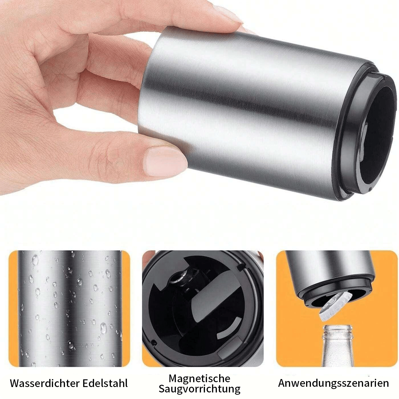 🔥LETZTER TAG 49 % RABATT🔥Magnetischer Bier- & Sodaöffner – Automatisch