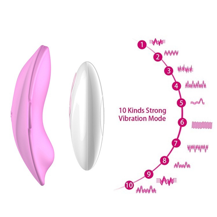 Women's G-spot Vibrator Wireless Remote Control Butterfly Vibrating Underwear - TD01