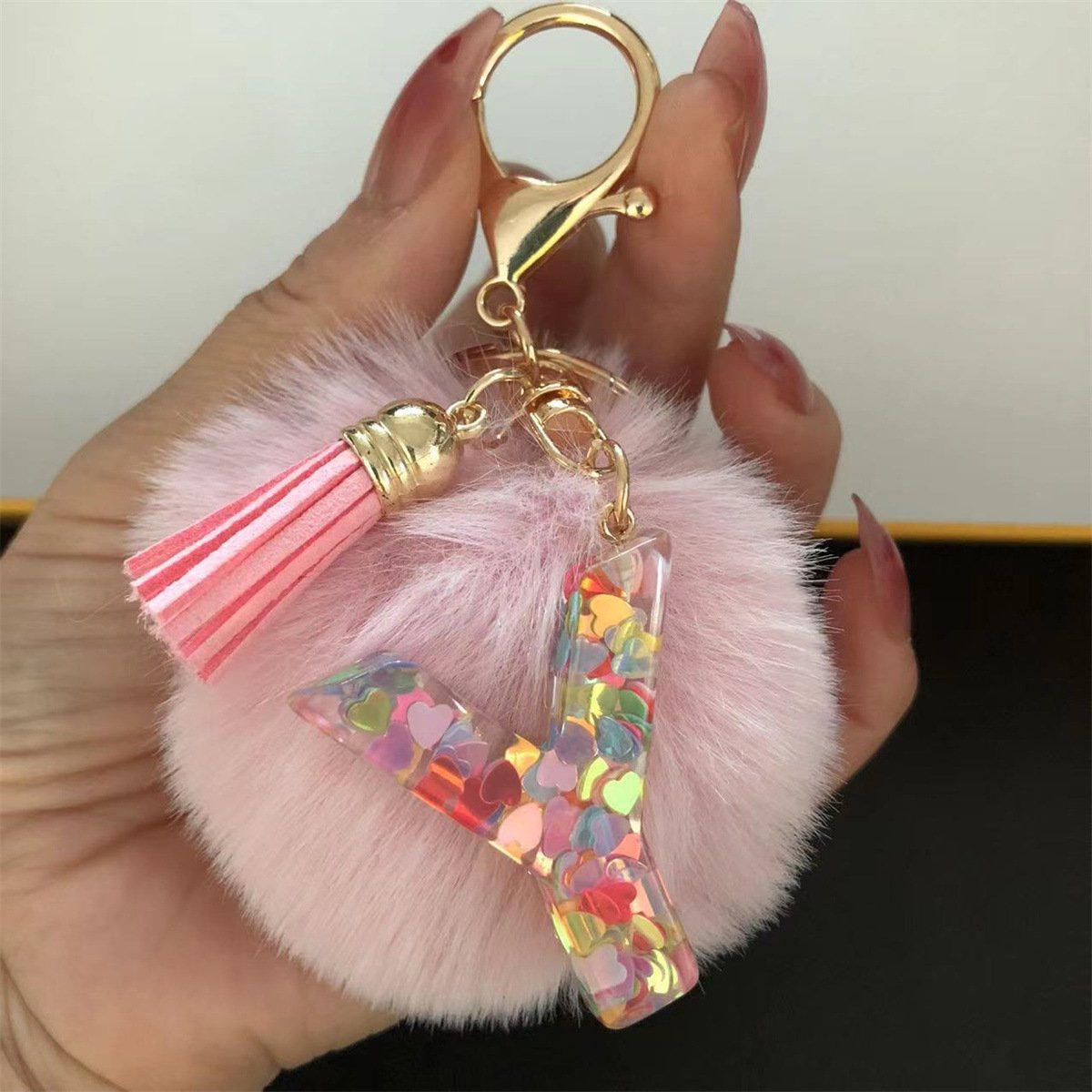 🎄TikTok Christmas Sale - 70% OFF🎄Initial Letter Keychains🦋