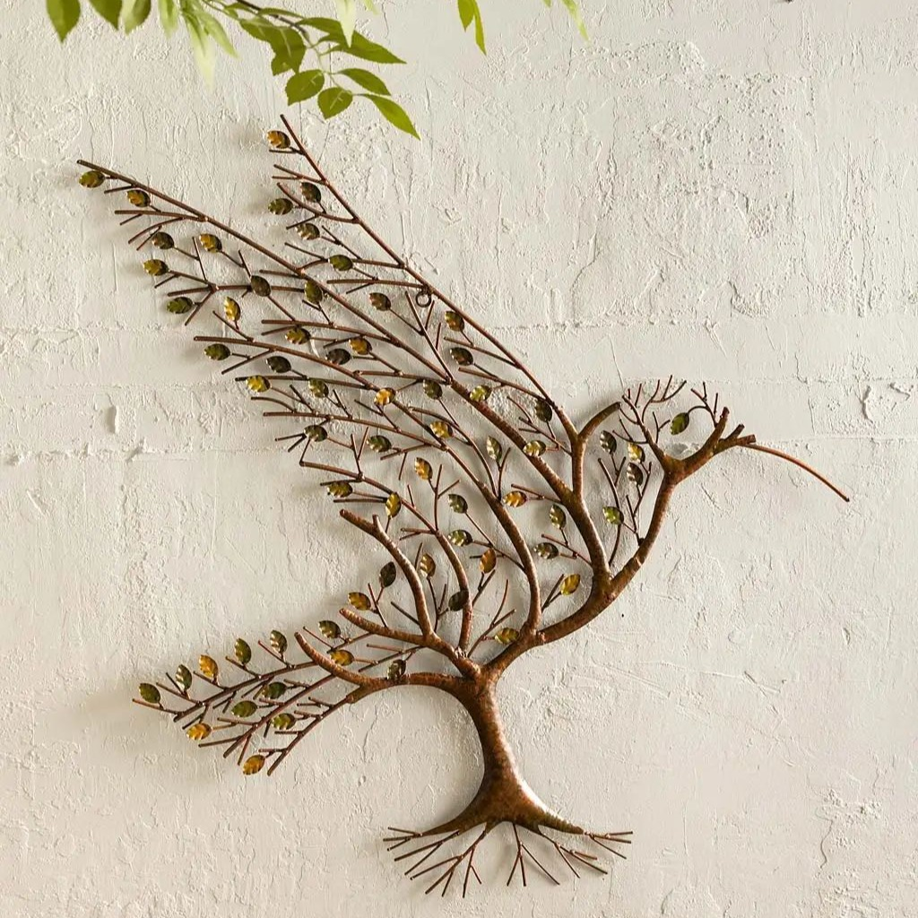 Hummingbird with Branch-Buy 2 Free Shipping