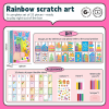 🎄CHRISTMAS SALE 49% OFF🎅DIY Rainbow Graffiti Scratch Painting