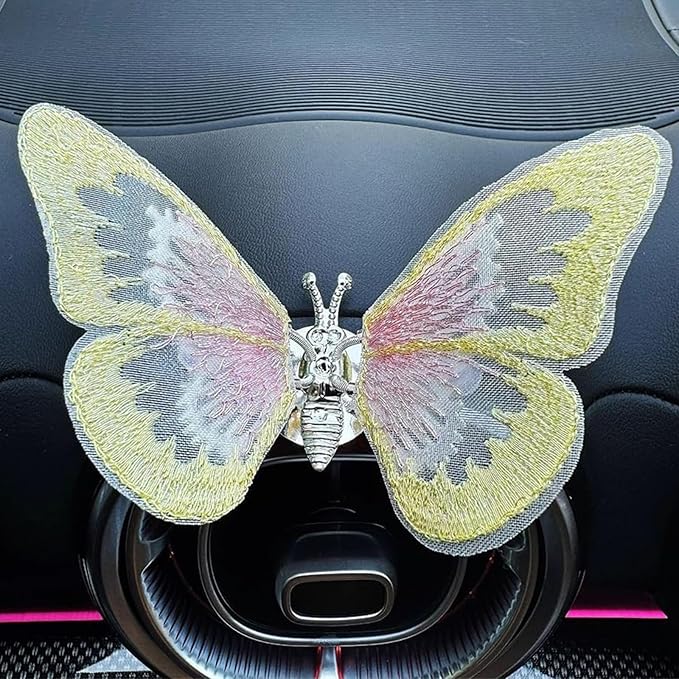 🔥Buy 2 get 1 free  🦋 Embroidery Fragrance Butterfly Decoration