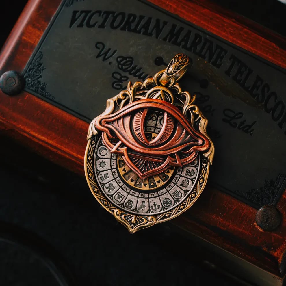 🎁TikTok Last Day Sale - 70% OFF👁️‍🗨️Handmade Tarot Vision Pendant: Connect to Cosmic Wisdom Anytime
