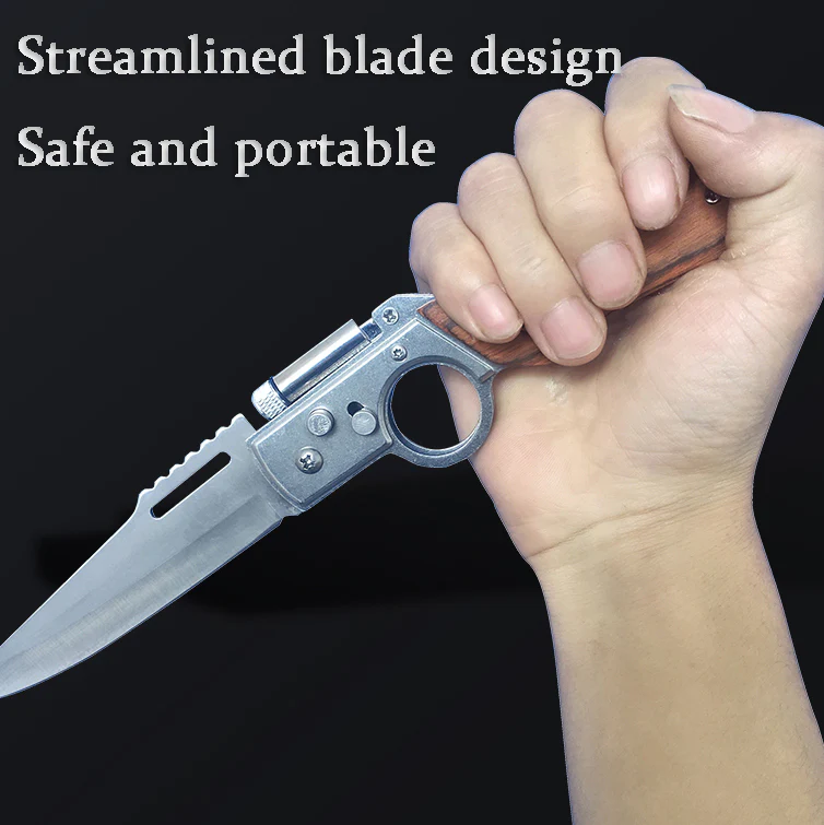 Handmade Multifunctional Kitchen Outdoor Folding Knife - Buy 2 Free Shipping