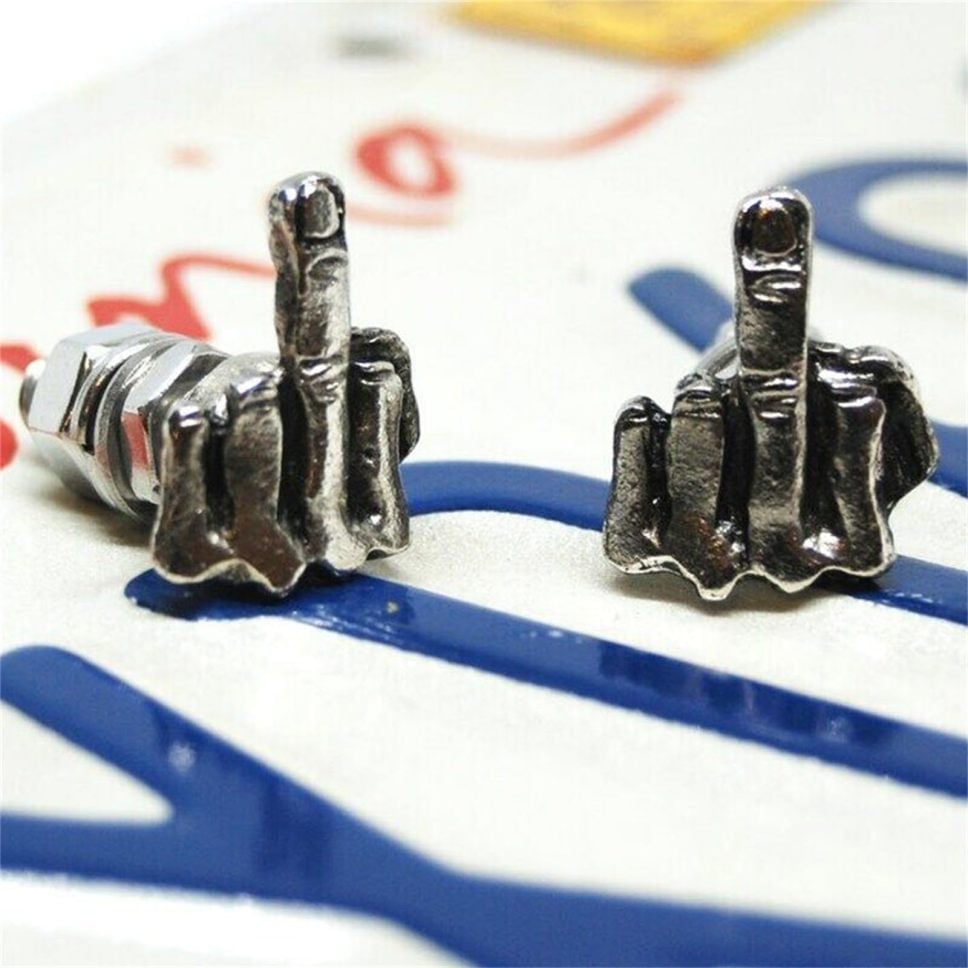 Universal finger license plate screw
