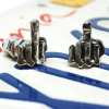 Universal finger license plate screw
