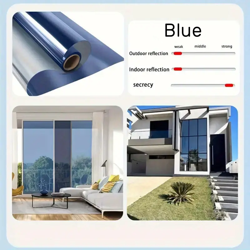 🔥One-way UV protection privacy curtains - 100% Privacy