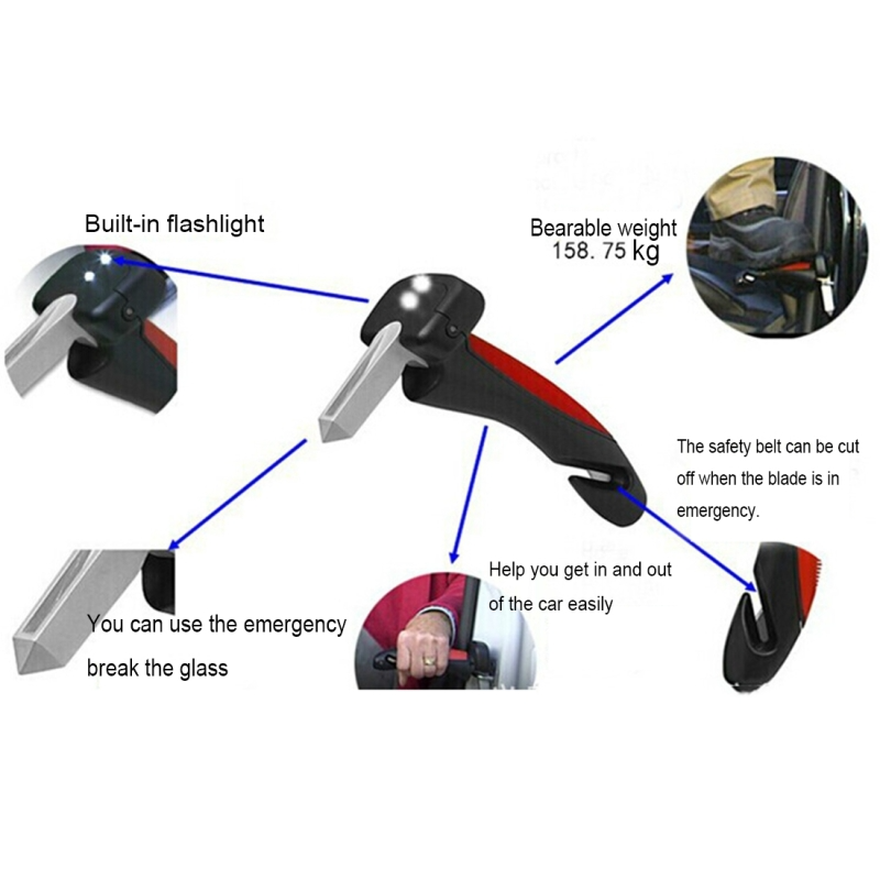 (Christmas Big Sale!- 50% OFF)4 in 1Portable Vehicle Support Handle