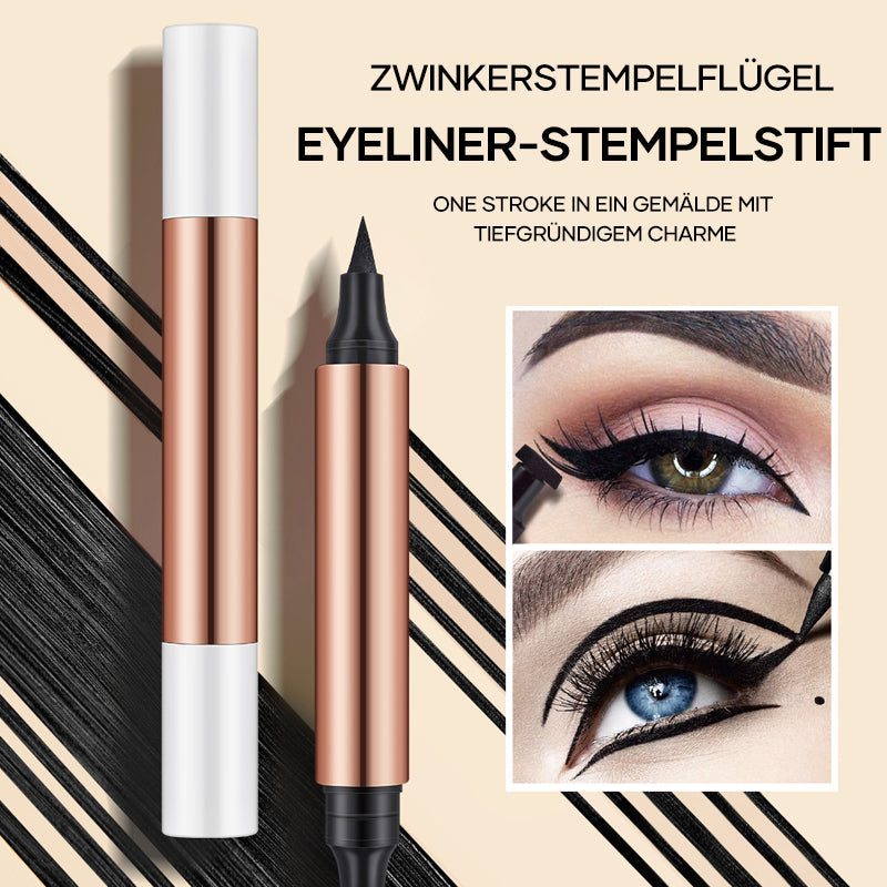 (🔥Last Day Promotion - 50% OFF) Alluring Cat Eye Stamp Eyeliner