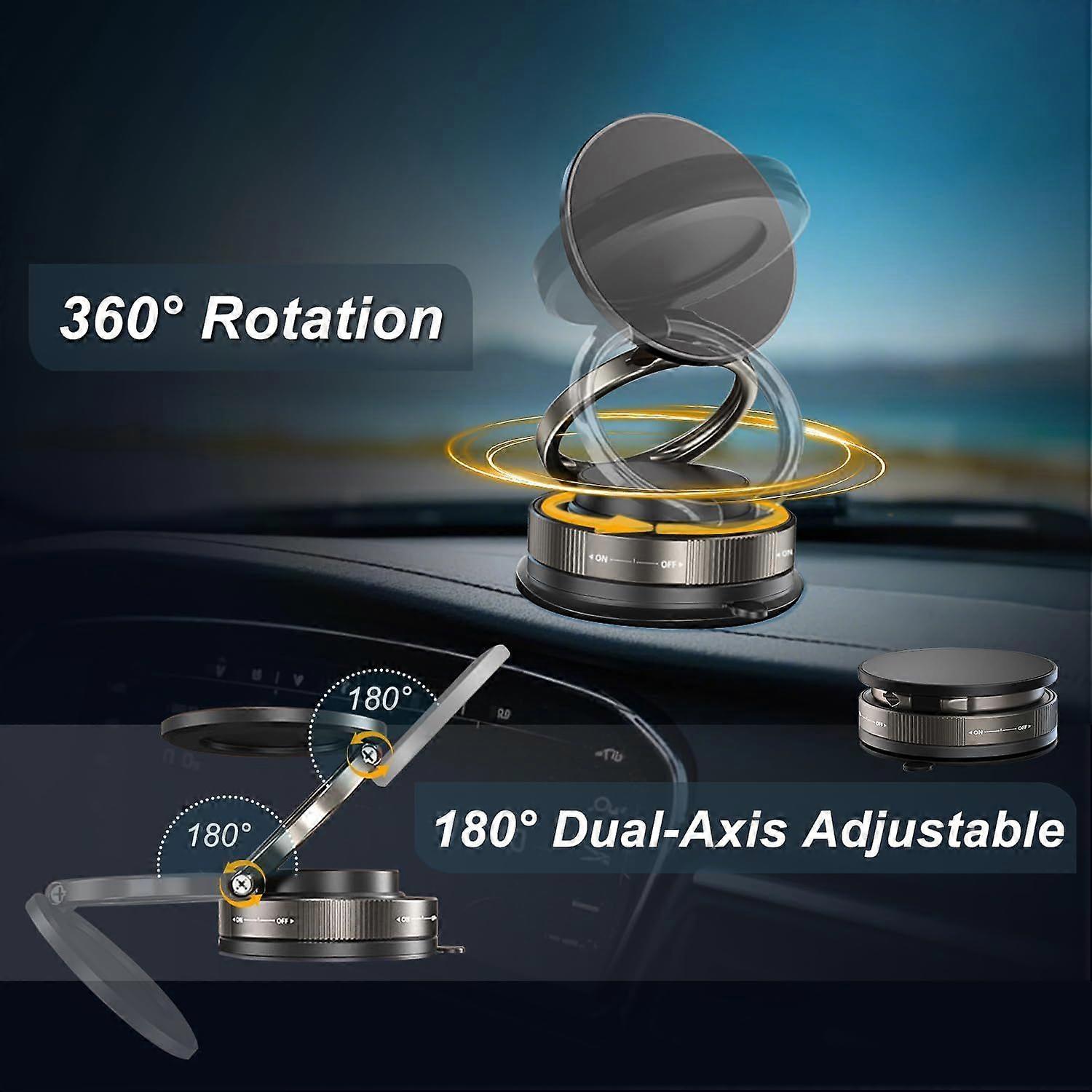 🔥Letzter Tag 50% RABATT-360° Adjustable Vacuum Suction Magnetic Holder