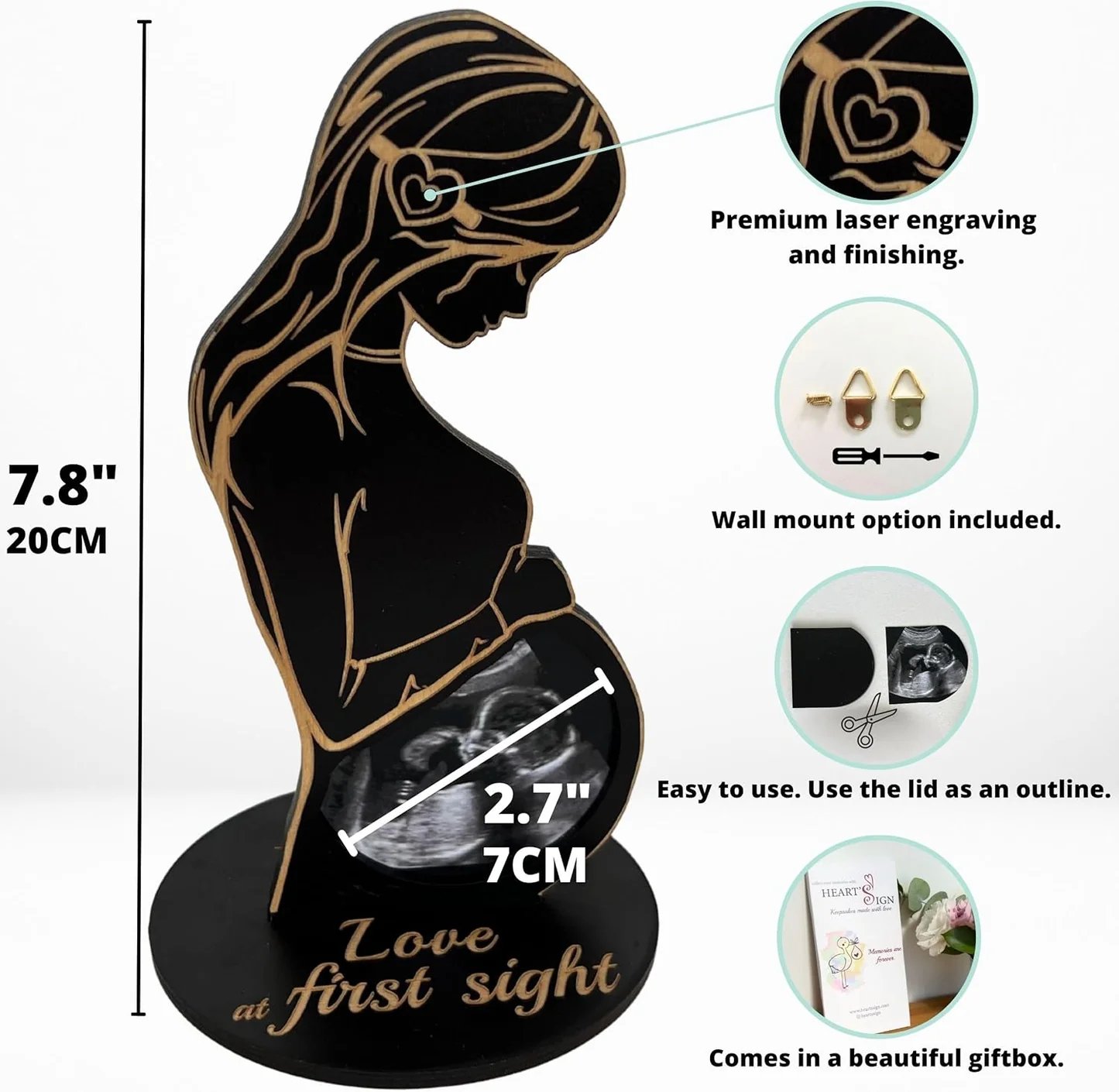 💥LAST DAY SALE 50% OFF💥Mumogram Ultrasound Photo Frame