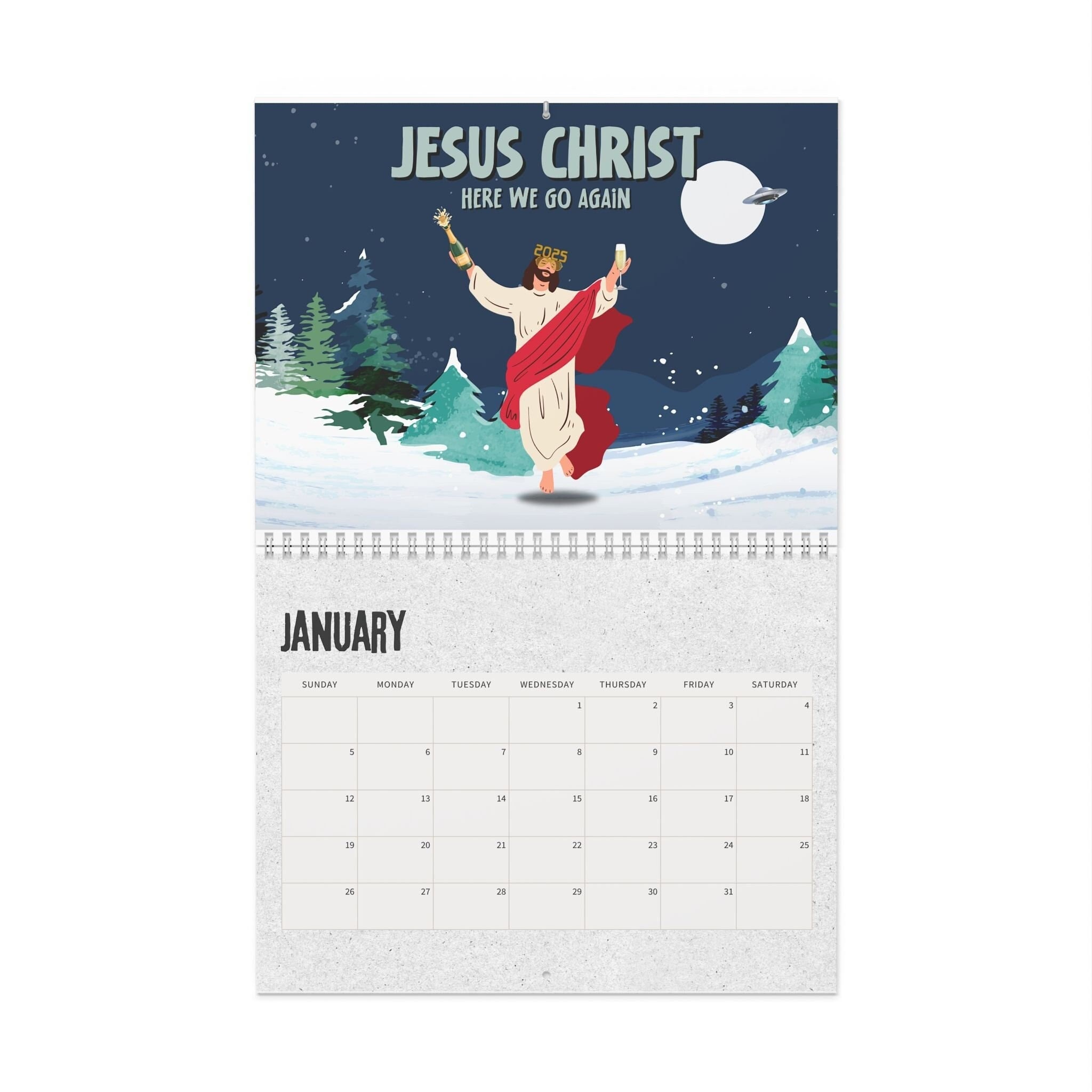 📅Jesus Christ Calendar 2025