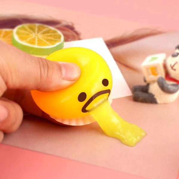 (🔥HOT SALE- 49% OFF) Puking Egg Yolk Stress Toys, Buy 3 Get 1 Free (4 Pcs)