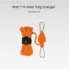 Portable Pulley Camping Rope - Adjustable Fix Tent High Strength Fast Release