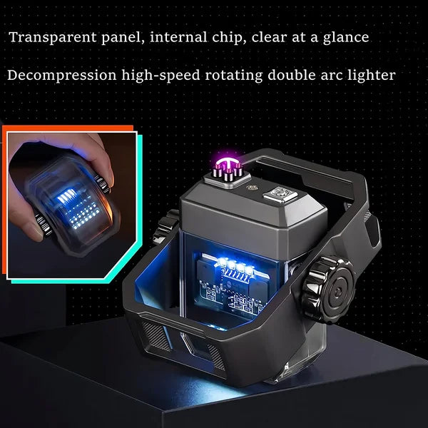 (🎄Early Christmas Sale - 50% OFF) 🔥Cyberpunk USB Charging Lighter - 🚚Buy 2 Get Free Shipping