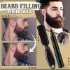 New Year Hot Sale🔥🔥50% OFF--Beard Filling Pen Kit Men's favorite💓--Buy 5 Get Extra 25% OFF