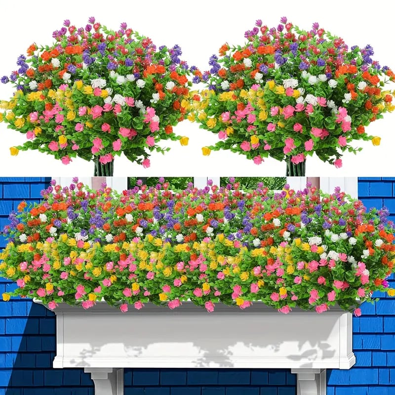 🔥DIY Outdoor Artificial Flowers, 💐Buy More Save More