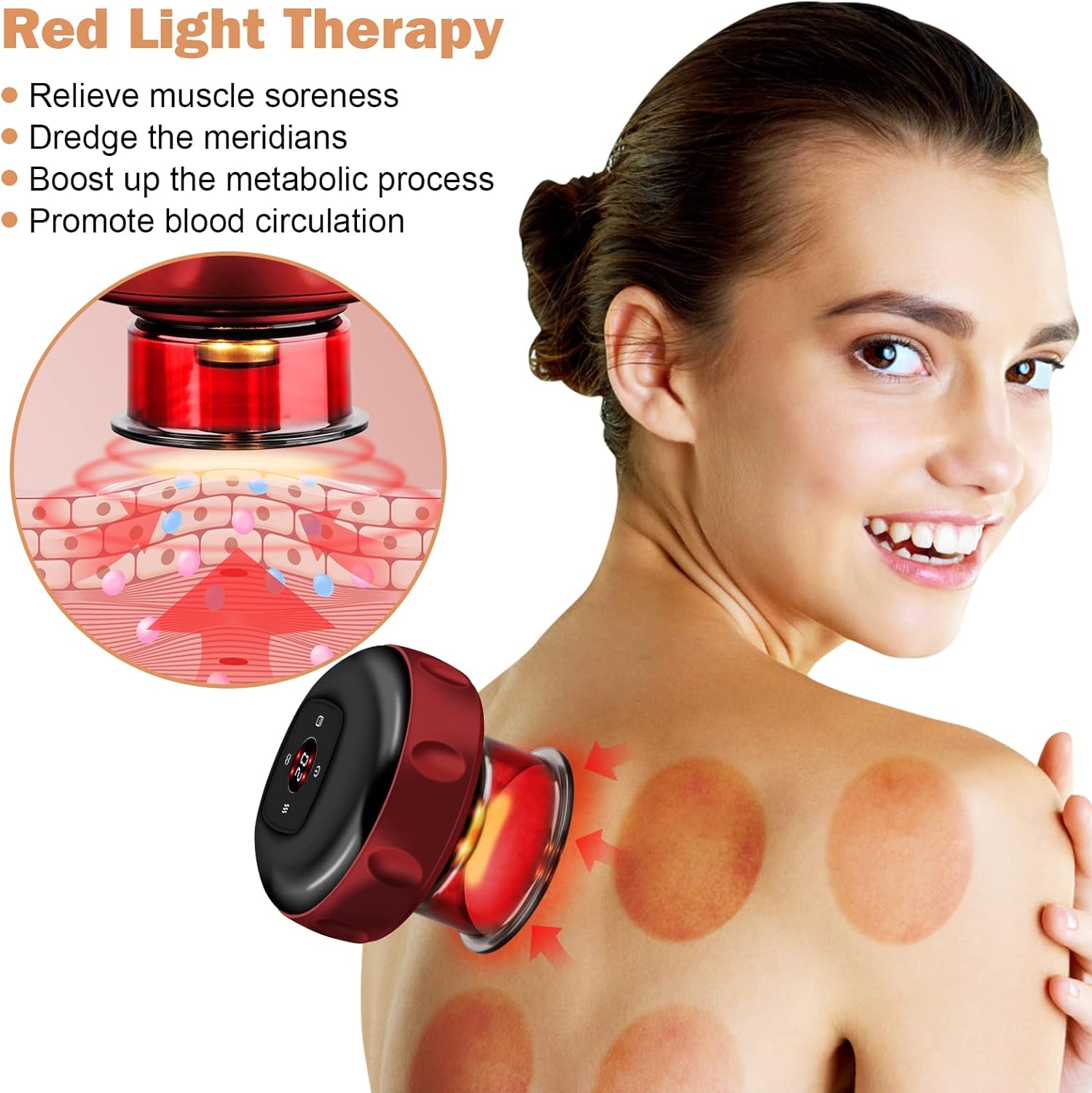 (🎄Christmas Hot Sale - 49% OFF) Electric Cupping Therapy Set, 🔥BUY 2 FREE SHIPPING