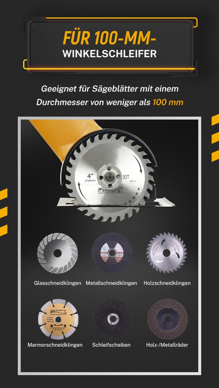 🏆Letzter Tag 49% Rabatt🔥Schutzhülle für Winkelschleiferhalterung