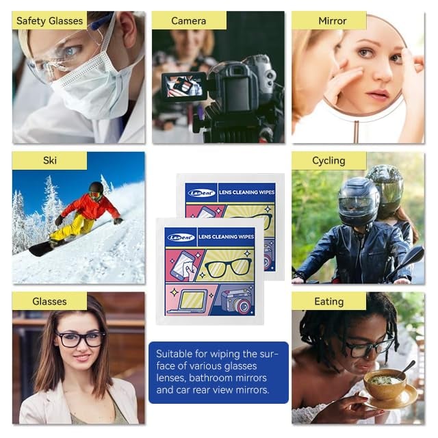 🔥Last Day Promotion 70% OFF🔥Glasses Wipes⚡Buy 3 Get 1 Free