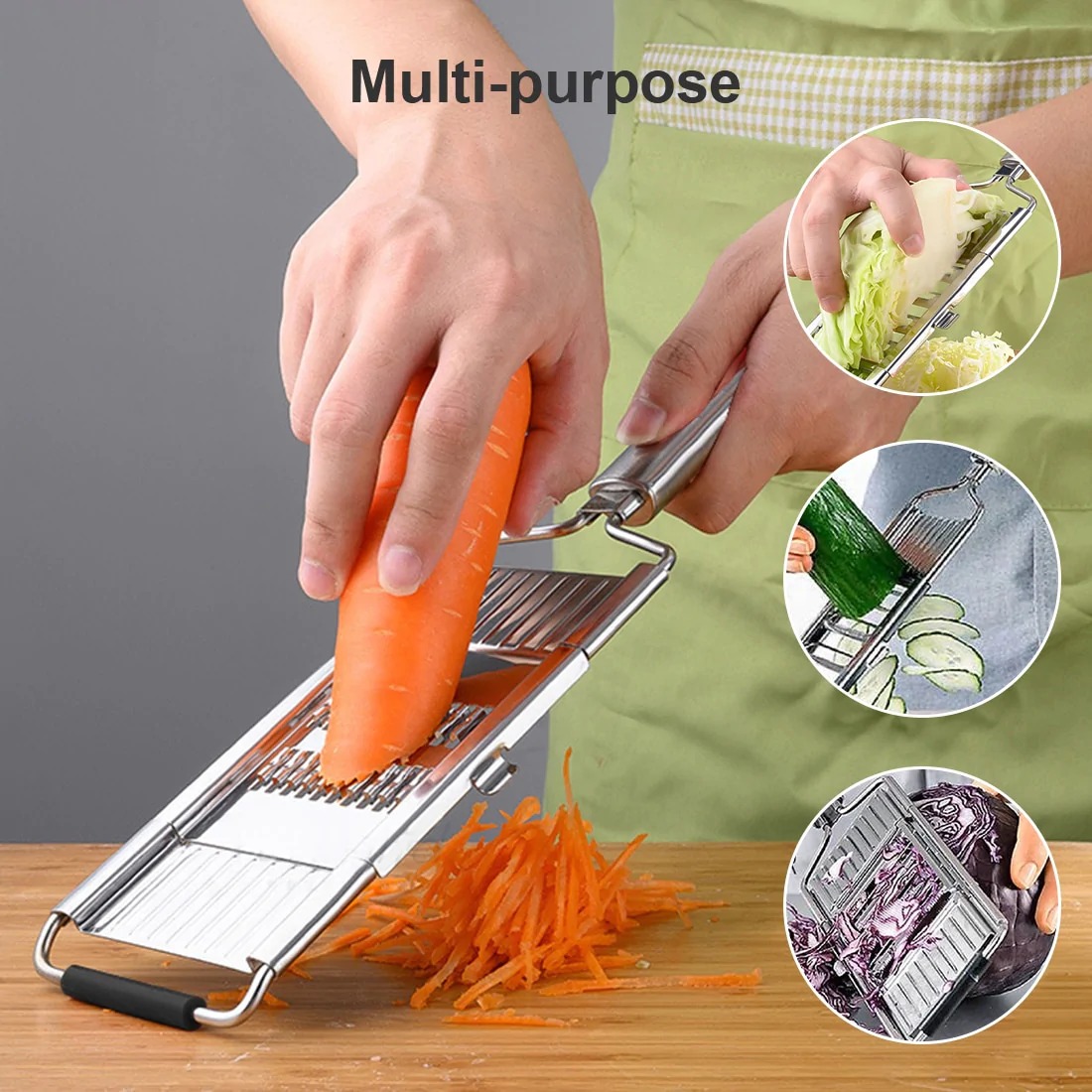 👨Early Father's Day Sale - 70% OFF 🔪Multi-Purpose Vegetable Slicer Cuts Set | Buy 2 Free Shipping