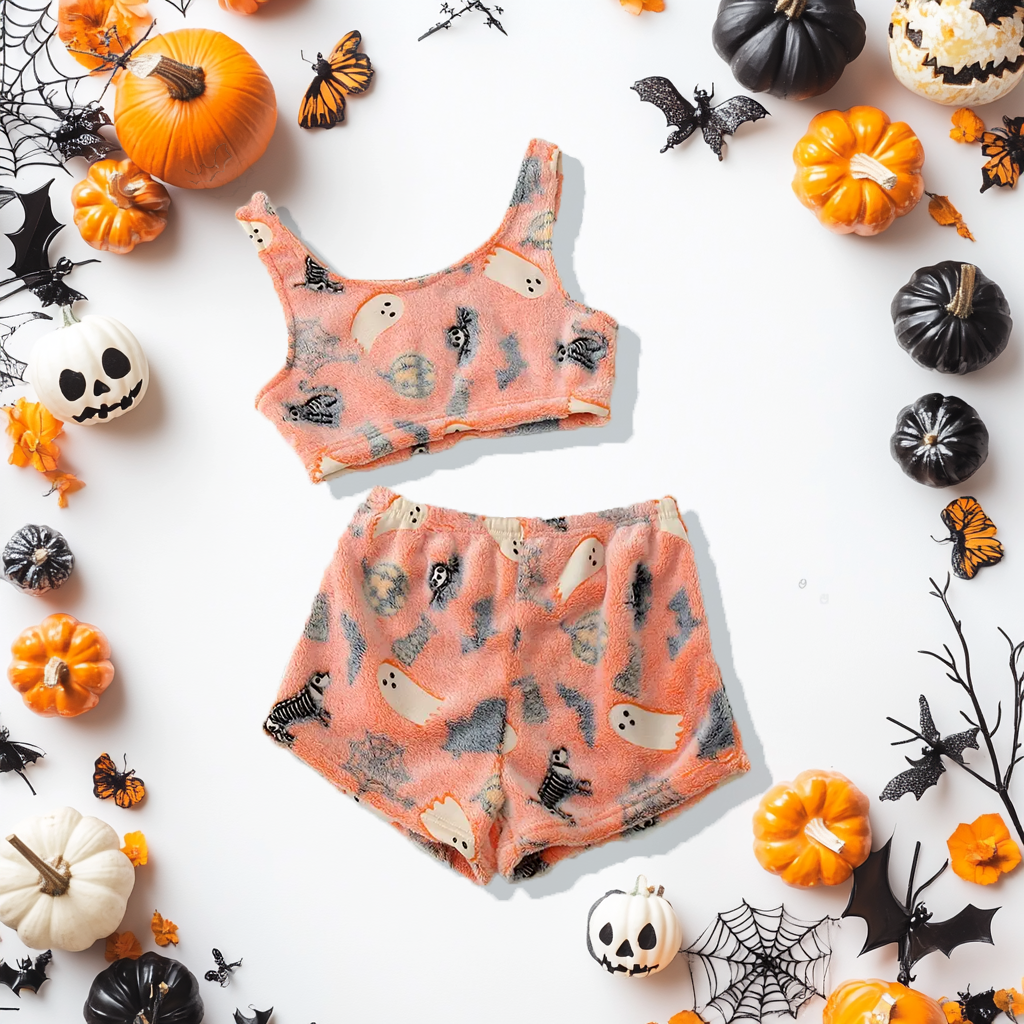 🔥Last Day Promotion 50% OFF🔥Cozy Pajamas Spooky Set