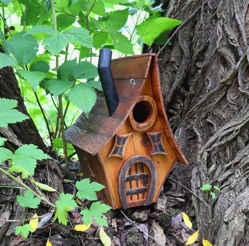 🐦Bird House-Rustic Whimsical Style