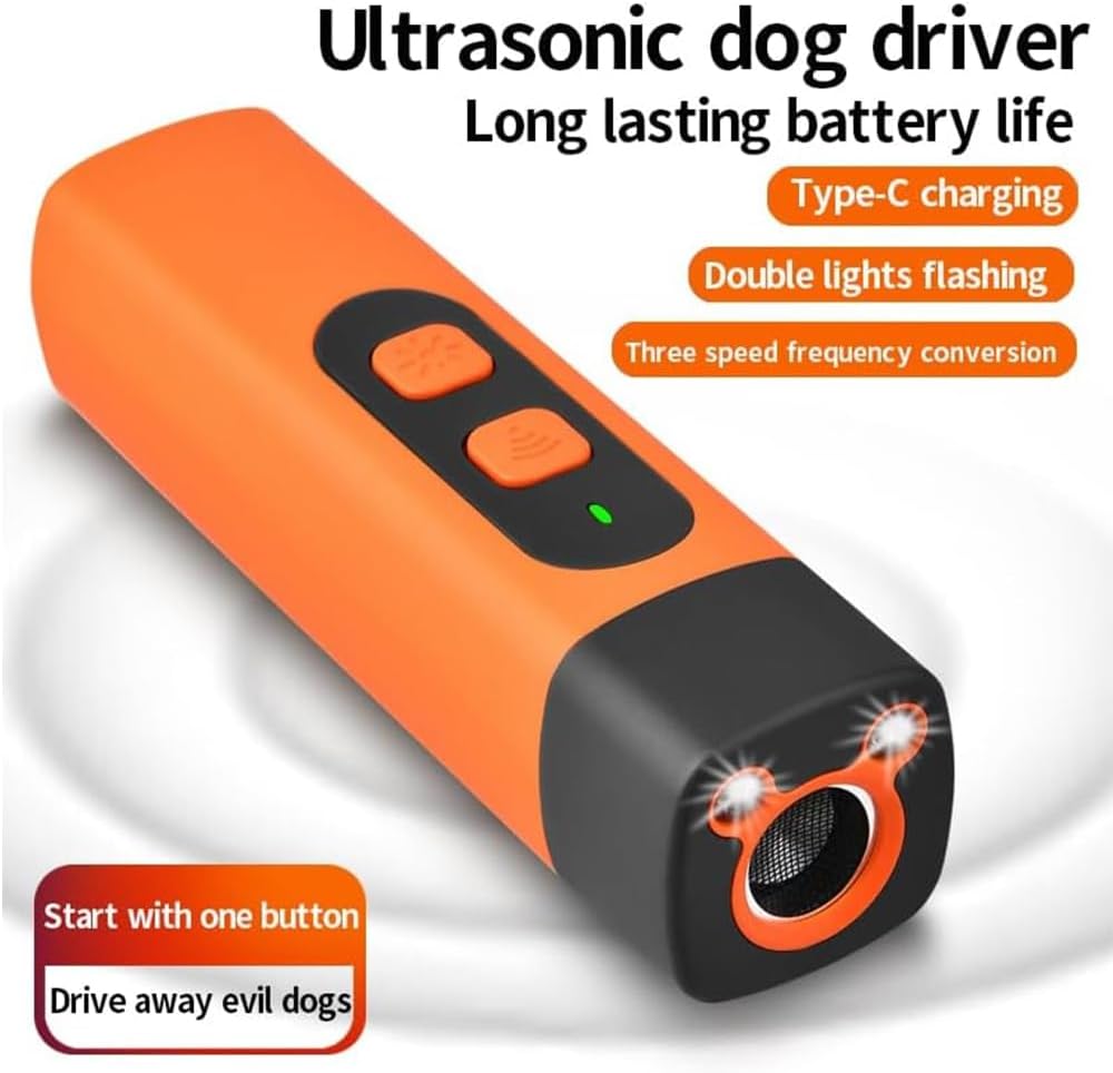 🎁TikTok Last Day Sale - 70% OFF🎉Ultrasonic Dog Bark Deterrent Device – Humane & Effective Dog Repeller