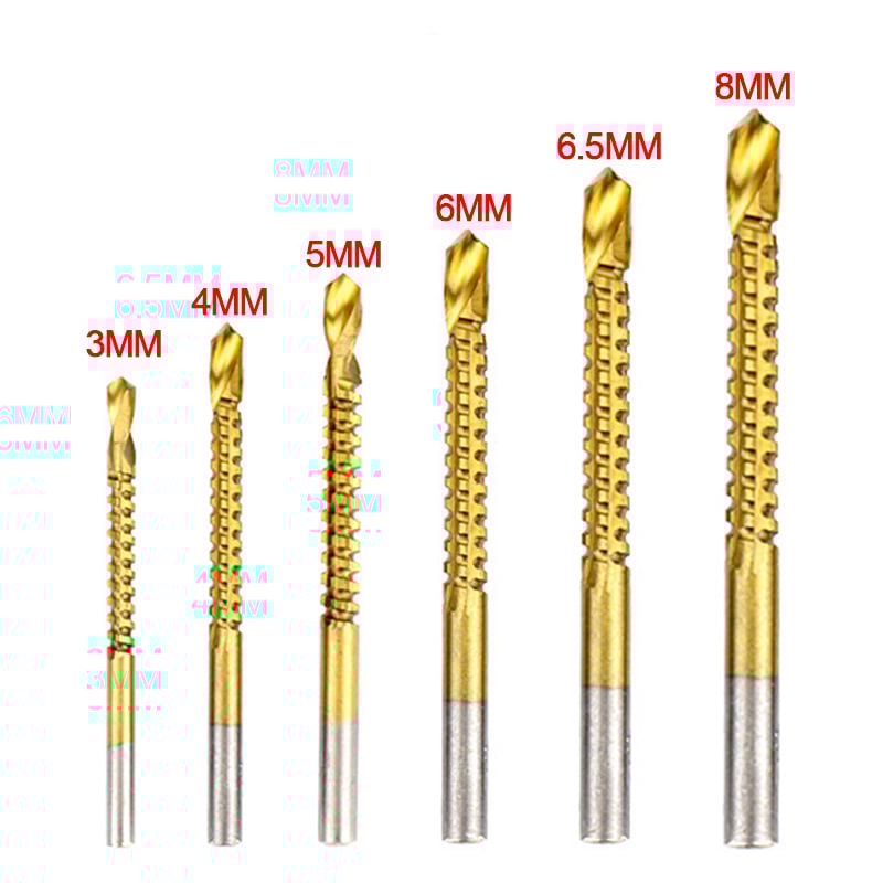 (🔥Hot Sale-48% OFF)Twist Drill Bit Set Power Tool Accessories(6 Pcs/SET )👍BUY 2 GET 1 FREE