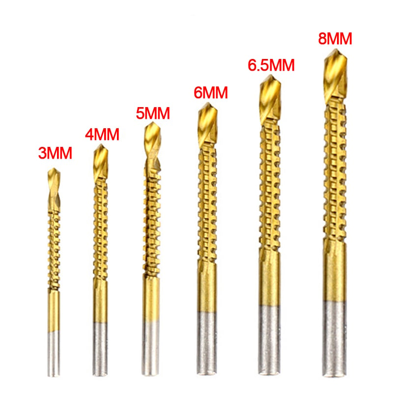 (🔥Hot Sale-48% OFF)Twist Drill Bit Set Power Tool Accessories(6 Pcs/SET )👍BUY 2 GET 1 FREE