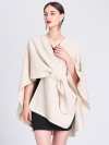 ⏰LAST DAY SALE 50% OFF💥Women's Solid Color Cape Shawl