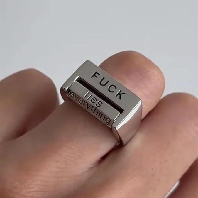 🌲Early Christmas Sale 50% Off🎁Limited Edition Adjustable Rotatable interactive spoof fu*k ring🖕