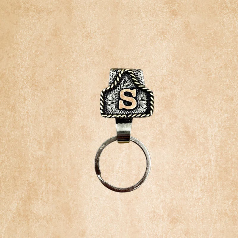 🤠100% Handmade Vintage Letter Keychain(𝐒𝐦𝐢𝐭𝐡 𝐇𝐚𝐧𝐝𝐦𝐚𝐝𝐞®)